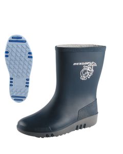 DUNLOP KINDERLAARZEN BLAUW DIVERSE MATEN