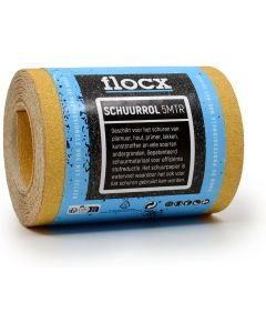 FLOCX ROL SCHUURPAPIER 95 MM X 5 METER P120