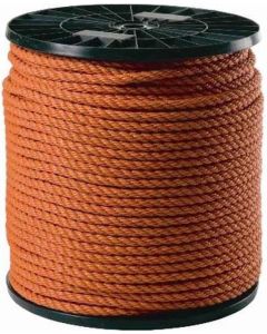 POLYPROPYLEEN TOUW ORANJE 8 MM 200 MTR