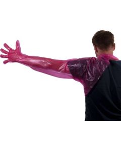 SCHOUDERMODEL HANDSCHOEN INSEMINATIE 50 STUKS