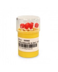 TEPELCANULES KORT 10 STUKS