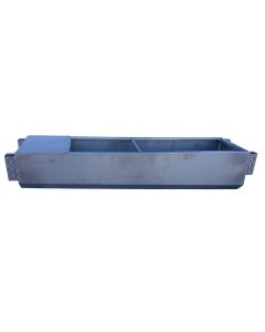 SUEVIA DRINKBAK RVS MET VLOTTER 150 cm (zonder poten)