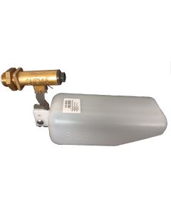 SUEVIA VLOTTER RVS GEBOGEN DRINKBAK  3/4" BUI DRAAD